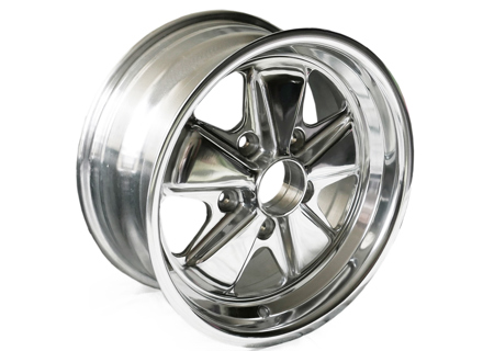 15' Ultralite Chrome Fuchs Style Alloy Wheels 7.0J ET23.3 For Porsche Car - MX170015NPO