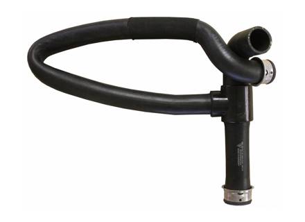 Kühlerschlauch oben RECHTS. Porsche 996 GT2 - 99610662175, 99610662180