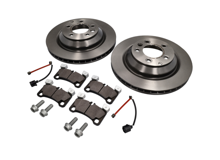 Rear brake pads and brake disc package. Porsche Cayenne 957 TURBO