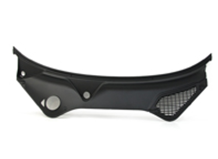 Couvercle de panneau d'auvent, noir. Porsche 970 Panamera RHD - 970555063011E0, 97055506301, 9705550630