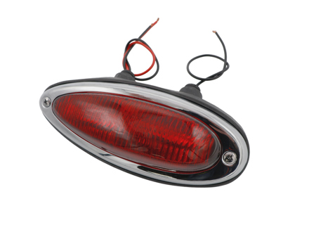 Freccia posteriore rossa. Porsche 356 USA - 64463140300, 64463140400 - PS9207, PS9208, 1695300170, 1695300180