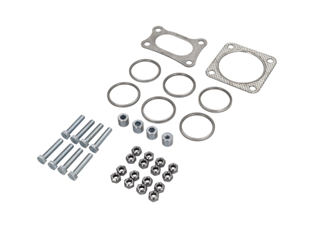 Mounting kit for heat exchangers on Porsche 964 - 99311119500, 99908500102, 90007428202, 99908405202, 96411119800, 96411119205