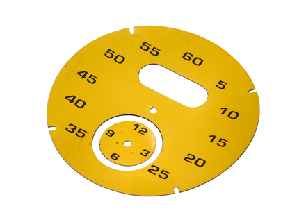 运动计时仪表盘，速度黄。保时捷 997 / 991 / Boxster / Cayman / Panamera - 97641997051