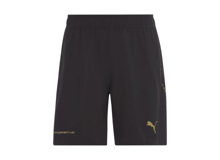 Men's Football Shorts with Gold-Coloured Porsche Branding - 911 Spirit 70 - WAP2650XS0SS70, WAP26500S0SS70, WAP26500M0SS70, WAP26500L0SS70, WAP2650XL0SS70, WAP265XXL0SS70