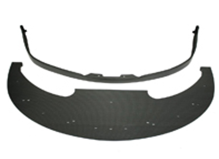 Kit divisor delantero de carbono. Porsche 987.2 Caimán Kit divisor delantero de carbono. Porsche 987.2 Caimán