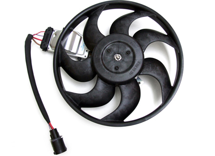 Ventilador de agua del radiador DC. Porsche 955 Cayena / 957 Cayena - 95562413401, 95562413400, 95562414600