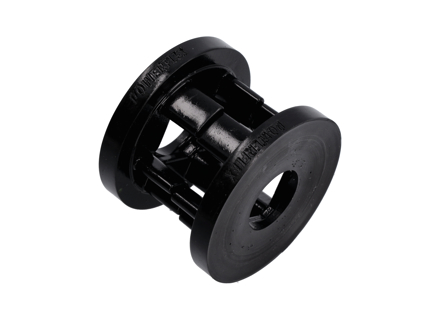 Transmission mount large bush insert. Porsche 964 / 993  RWD cars Powerflex Black Series - PFR57-126, PFR57126, 96437505502, 96437505580, PFR57-126BLK
