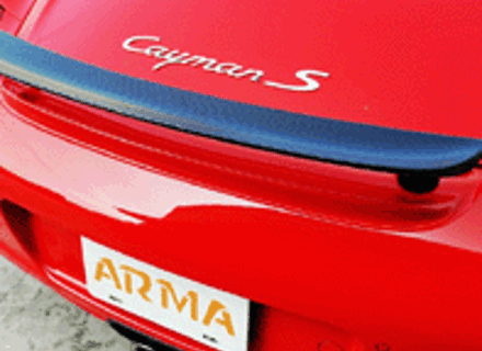 Rear Spoiler Factory Style Porsche 987C Cayman - 1CCPS10B021