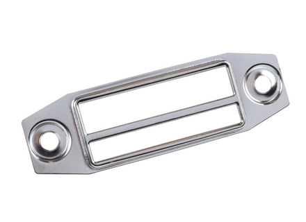 Radioblende verchromt für Blaupunkt Bremen, Hamburg, Frankfurt etc. Porsche 356 / 914 - EQ000902, 1601850600