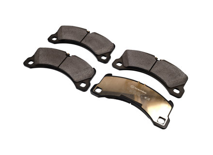 Brake pads, Front. Porsche 958 Cayenne V6 3.6L / Diesel 3.0L - 958.351.939.30, 95835193930, P65026, 958698151A