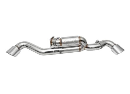 Fabspeed Supercup Race Exhaust System WITH Dual Outlet Upgrade. Porsche 911 Turbo 930 (1976-1989) - 93011102504, 93011102502 - FS.POR.911T.SCUPD, FS.POR.911T.SCUPDQ