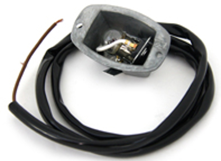 License / number plate light bulb holder. Porsche 356 B/C - 64463160100