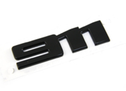 911 - Logo Heckplakette, in Schwarz Hochglanz. Porsche 992 (911) - 99204482000041