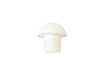 White Rubber Stop for engine Lid. Porsche 356 Pre-A / 356A - 35652182, 356 52182 - 35652182