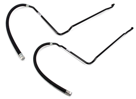 油管组 2 套（供给和回流）前冷却器至恒温器。保时捷 964 1989-94 - 96420713304, 96420713301, 96420713303, 96420713305, 96420713505 - 96420713304, 96420713301, 96420713303, 96420713305