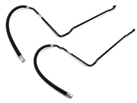 Jeu de 2 tuyaux d'huile (alimentation et retour) refroidisseur avant vers thermostat. Porsche964 1989-94 - 96420713304, 96420713301, 96420713303, 96420713305, 96420713505 - 96420713304, 96420713301, 96420713303, 96420713305