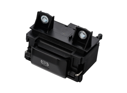 Electronic Parking Brake Switch - Matt Black - for Porsche 971 Panamera / 9YA-1 Cayenne / 95B-3 Macan - 971927225B, 971927225B6N3, 971927225C, 971927225C6N3, 971927225D, 971927225D6N3