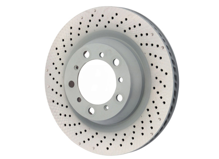 Brake Disc Rotor Rear. Porsche 981 Boxster Spyder / 982 Boxster GTS / 982C Cayman GTS - 98135240300, 98135240400