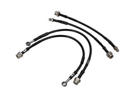 Goodridge Edelstahl-Bremsschlauchsatz SPR0300-4C. Porsche 928 1986-95 - 92835508102, 92835508002, 92835508003, 92835508004